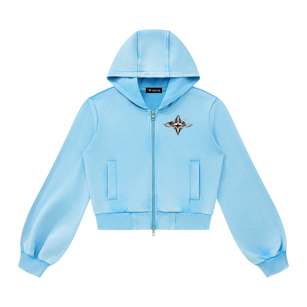 Women’s Vintage Wash Full Zip Hoodie