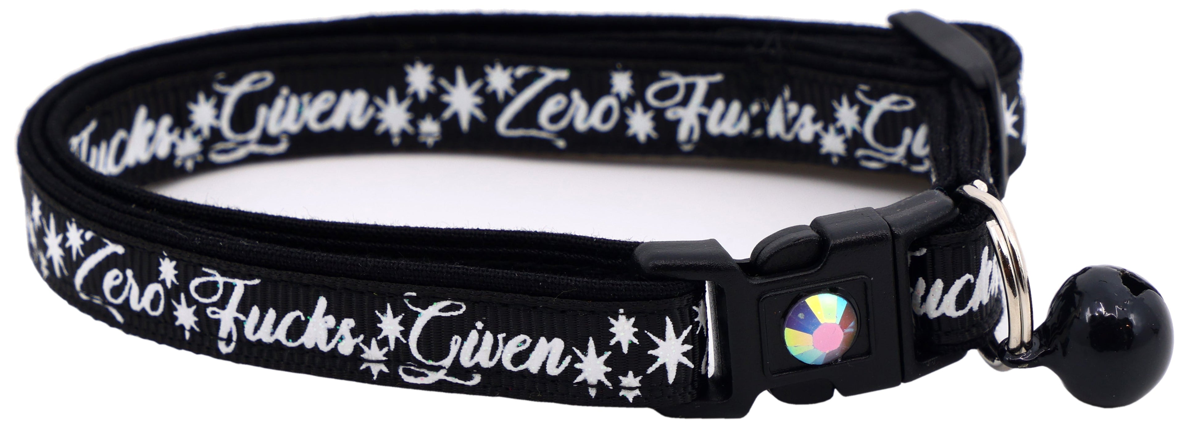 Zero Fucks Given Breakaway Cat Collar