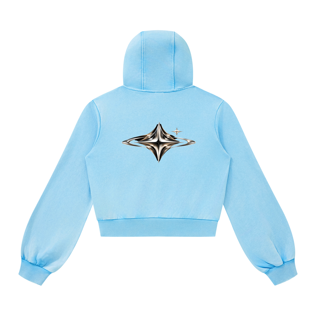 Women’s Vintage Wash Full Zip Hoodie